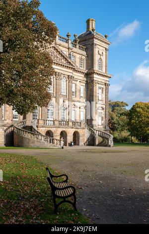 16 October 2022. Banff, Aberdeenshire, Scotland. This is Duff House a Georgian Estate House in Banff and old Banffshire, Scotland. Stock Photo