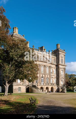 16 October 2022. Banff, Aberdeenshire, Scotland. This is Duff House a Georgian Estate House in Banff and old Banffshire, Scotland. Stock Photo