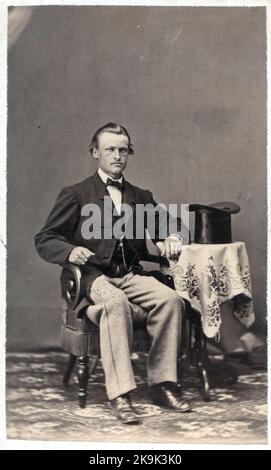 Captain Erik Johan Adolf Westerberg. Stock Photo