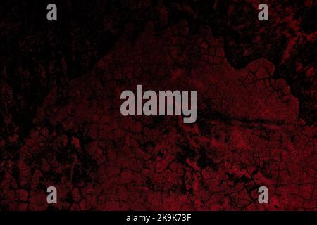 Dark red grunge concrete texture background Stock Photo