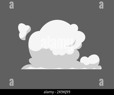 smoke cloud silhouette