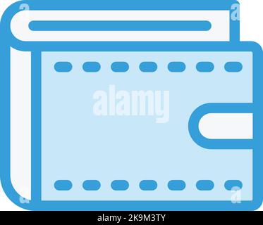 Wallet Vector Icon design Illustration Stock Vector