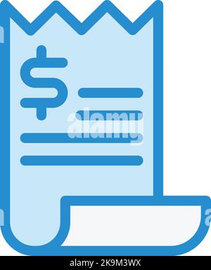 Invoice Vector Icon design Illustration Stock Vector