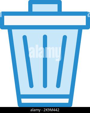 Trash Vector Icon design Illustration Stock Vector