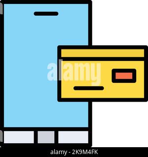 Online Payment Vector Icon design Illustration Stock Vector
