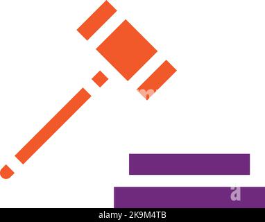 Auction Vector Icon design Illustration Stock Vector