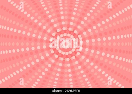 Dotted circular background Concentric pattern. Vector illustration Stock Vector