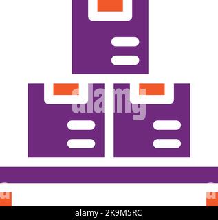 Package Vector Icon design Illustration Stock Vector