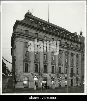 Trafikaktiebolaget Grängesbergoxelösund Railways, TGOJ office in Stockholm. Stock Photo