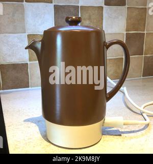 A vintage Russell Hobbs coffee percolator Stock Photo