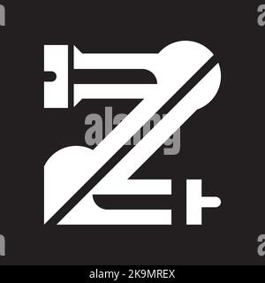 Letter Z logo design. Branding identity corporate vector Z icon and logo. Stock Vector