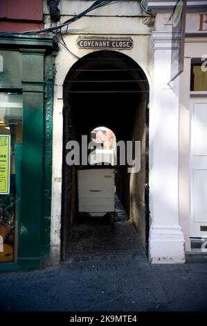 Edinburgh Close Stock Photo