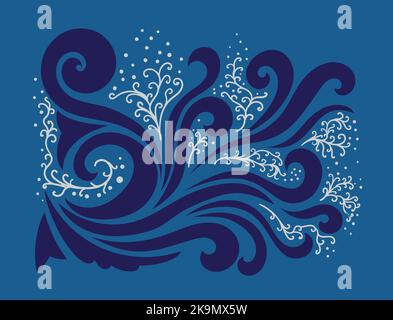 Elegant ornamental gold vector winter festive card Stock Vector
