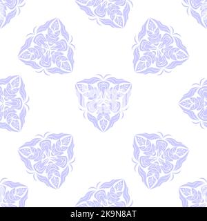 Seamless lacy ornamental background. Oriental pattern. Decorative vector texture with elements in ethnic style for textile, wallpaper, scrapbook, wrap Stock Vector