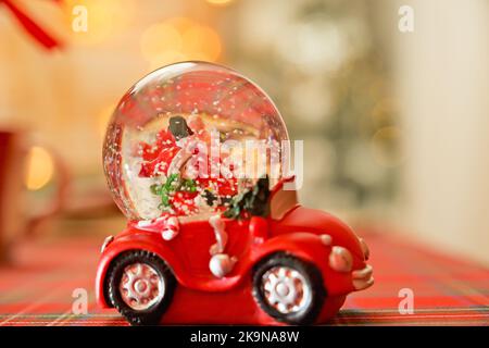 holiday paraphernalia. New Year . toys . lights. Christmas tree . holiday Stock Photo