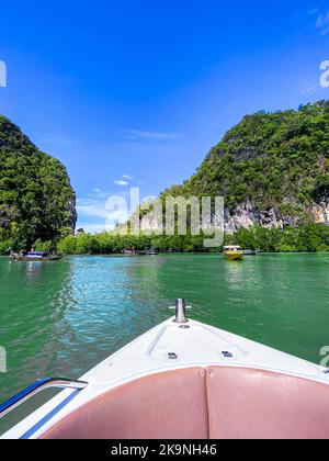 Koh Hong Lagoon near koh hong island, in Krabi province, Thailand Stock Photo