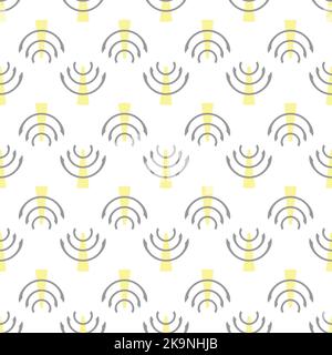 Seamless abstract background in minimalistic style Stock Vector