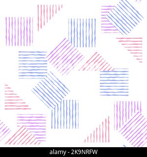 Seamless decorative shape pattern. Abstract background for textile, paper, stationery, fabric design. Stock Vector