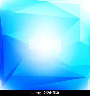 Abstract colorful geometric background of triangular polygons. Retro mosaic triangle trendy pattern for web, business template, brochure, card, poster Stock Vector