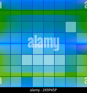 Colorful texture. Green checkered layout. Element for design Stock Vector