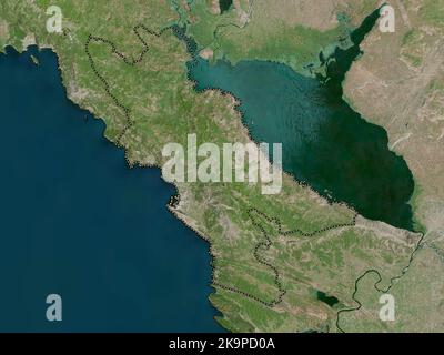 Bar Mapa Bar, municipality of Montenegro. High resolution satellite map ...
