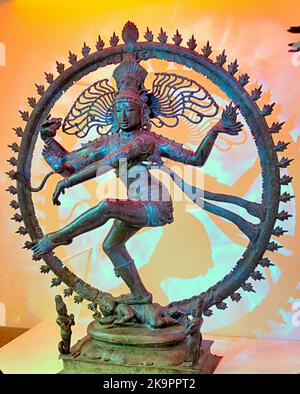 St. Mungo Museum Of Religious Life & Art  Shiva as Nataraja (Lord of the Dance) Stock Photo