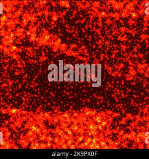 Abstract grunge colorful background. Texture of small chaotic particles. Creative element for design. Stock Vector