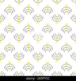 Seamless abstract background in minimalistic style Stock Vector
