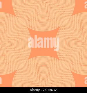 Abstract seamless texture of decorative spiral shapes Stock Vector