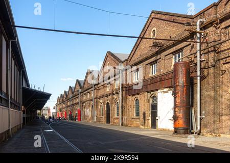 The Carriageworks contemporary arts centre in Eveleigh, Sydney, New South Wales Stock Photo