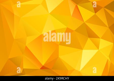 Abstract geometric background of triangular polygons. Vector illustration. Retro mosaic triangle bright trendy pattern for web, business template, bro Stock Vector