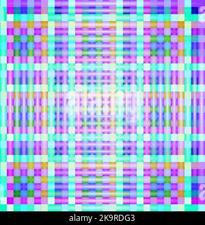 Abstract colorful intersected lines background. Technology style design template with empty space for text. Stock Vector