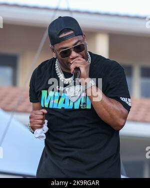 Miami, United States Of America. 29th Oct, 2022. DORAL - FLORIDA, OCTOBER 29: NELLY Performs at the LIV Golf Invitational - Miami at Trump National Doral Miami on October 29, 2022 in Doral, Florida. (Photo by Alberto E. Tamargo/Sipa USA) Credit: Sipa USA/Alamy Live News Stock Photo