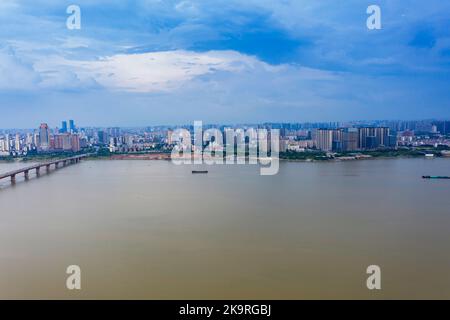 Panoramic picture of China nanchang Stock Photo