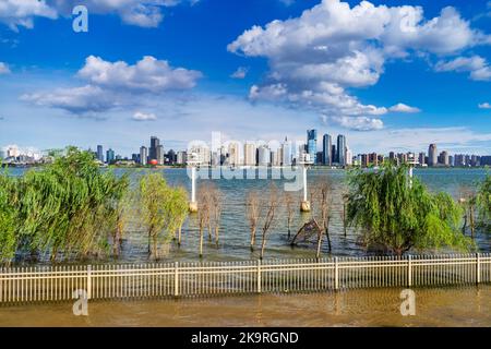 Panoramic picture of China nanchang Stock Photo