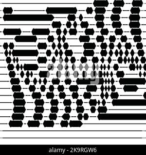 Abstract grunge background. Dark dotted halftone surface. Grungy texture for design. Techno style overlay Stock Vector