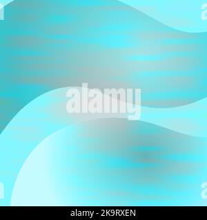 Abstract wavy ripple background. Colorful blur gradient texture. Decorative surface design. Stock Vector