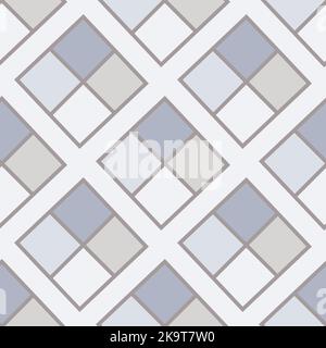Seamless colorful pattern with rhombuses. Stylized decorative shapes. Stock Vector
