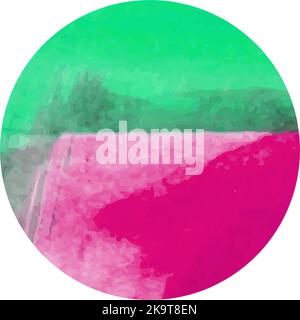 Hand painted colorful texture, element for design Stock Vector