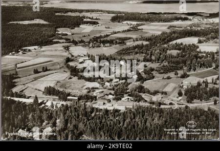 Aerial photo over Klacka-Lerberg. Stock Photo