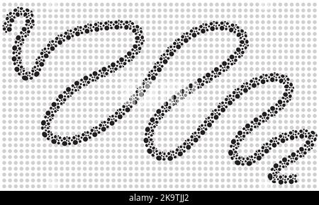 Full Seamless Ornamental Snake Animal Skin Pattern Vector. Black and white snake leather design for textile fabric print. Snake leather pattern Stock Vector