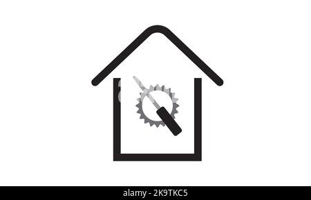 vector gradient car auto service logo design Stock Vector