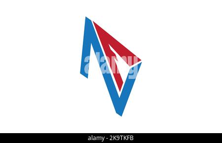 FZ initial monogram building logo for real estate with creative circle style design Stock Vector