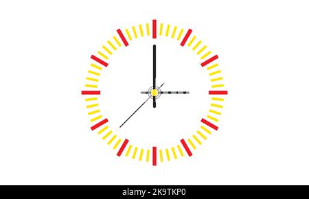Retro clock watch face, ornate watch and antic watches design with compass. Antique elegant hour time clock. can be used as stpwatch Stock Vector