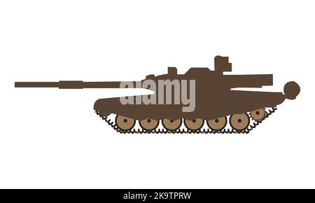 military armored vehicle tank war machine vector design Stock Vector