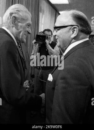 The senior member of the Communist Party of Germany (KPD/ DKP) Max