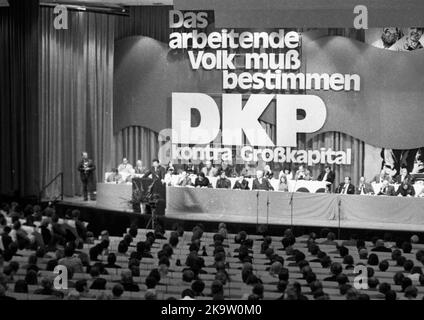 The Party Congress Of The German Communist Party (DKP) On 1-4. 11. 1973 ...