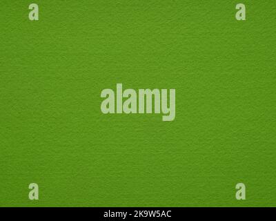 Green poker table felt, soft rough textile material background texture close up without shade vignette. Soft pattern for text, lettering, patchworkor Stock Photo