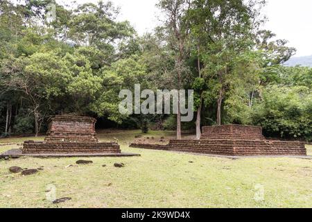 Lembah Bujang is popular archeological site in Merbok Kedah Malaysia with Hindu and Buddhism influence Stock Photo