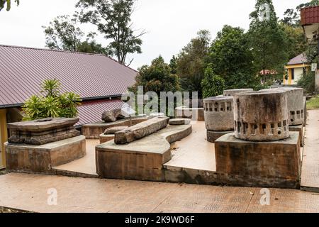 Lembah Bujang is popular archeological site in Merbok Kedah Malaysia with Hindu and Buddhism influence Stock Photo